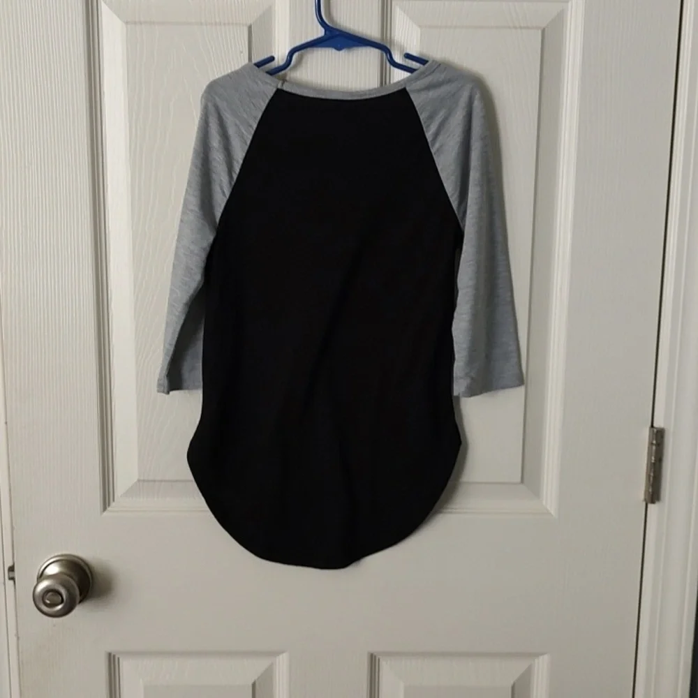 Black and Gray Holiday Shirt